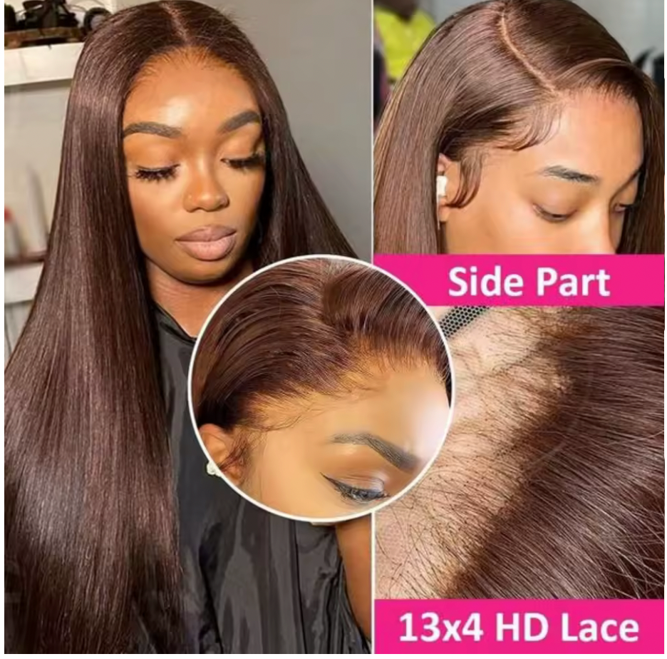 Straight Lace Front Wigs Human Hair