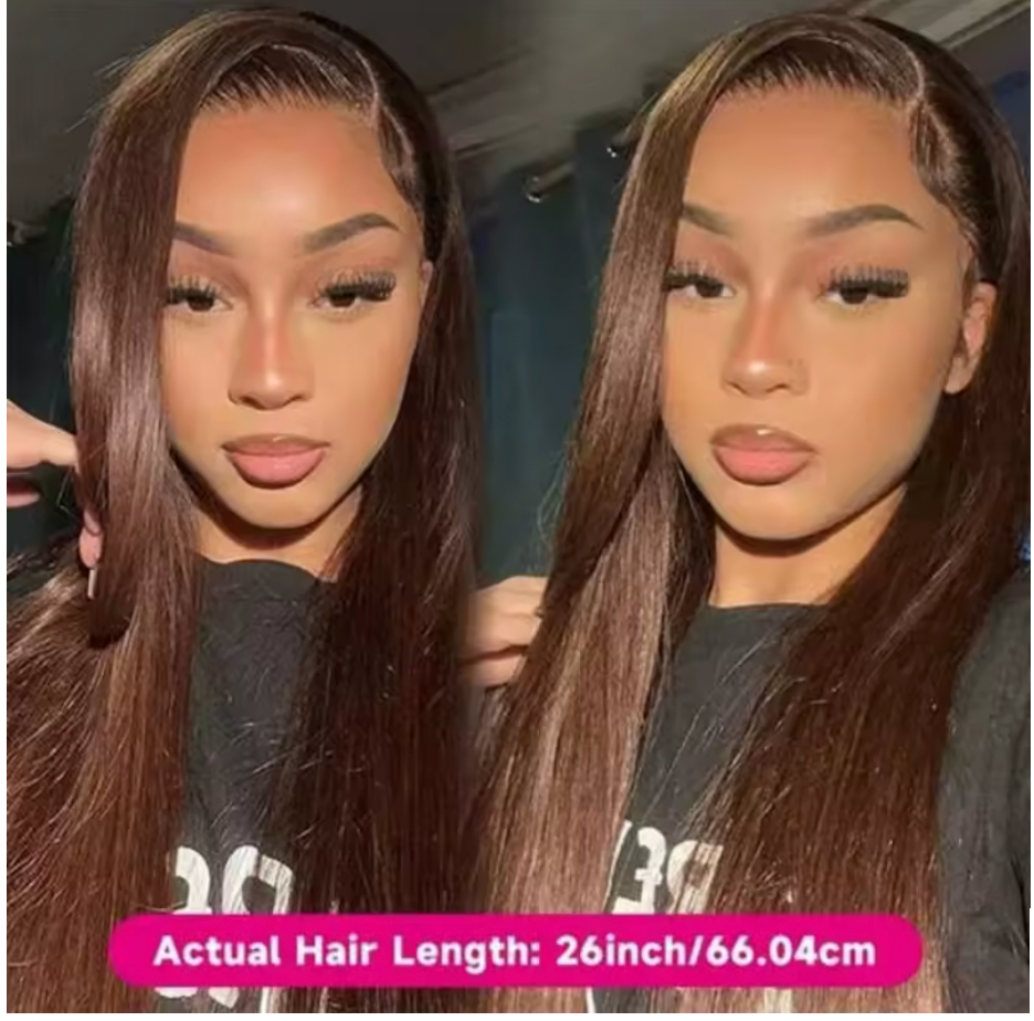 Straight Lace Front Wigs Human Hair